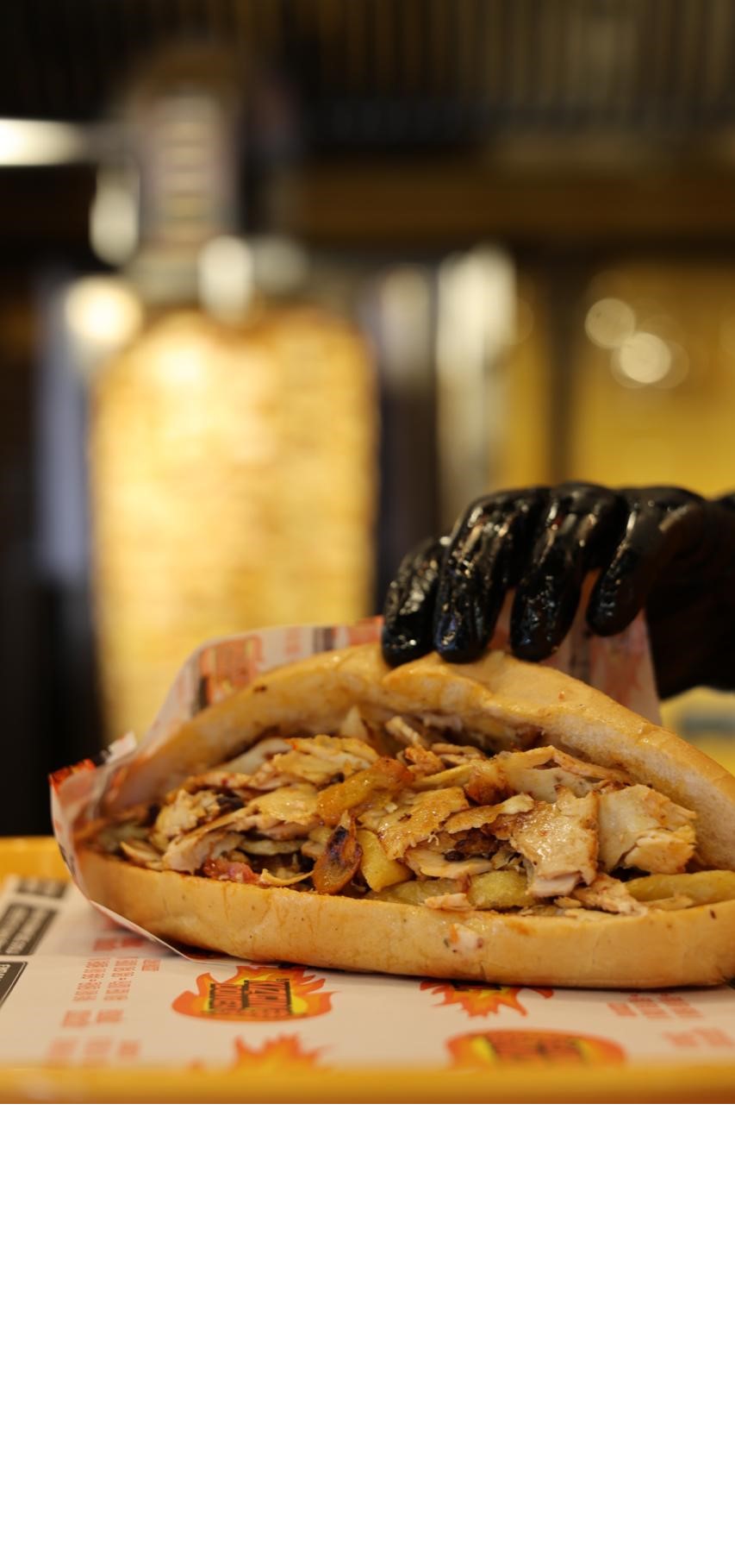Yarım Ekmek Tavuk Döner
